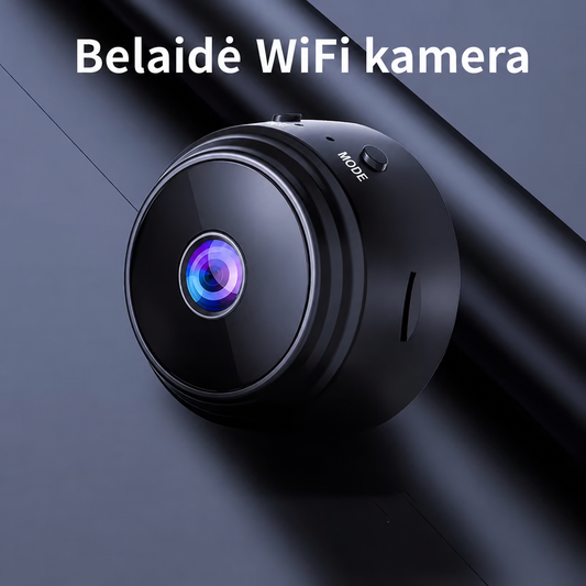 Mini WiFi kamera tavo namams.