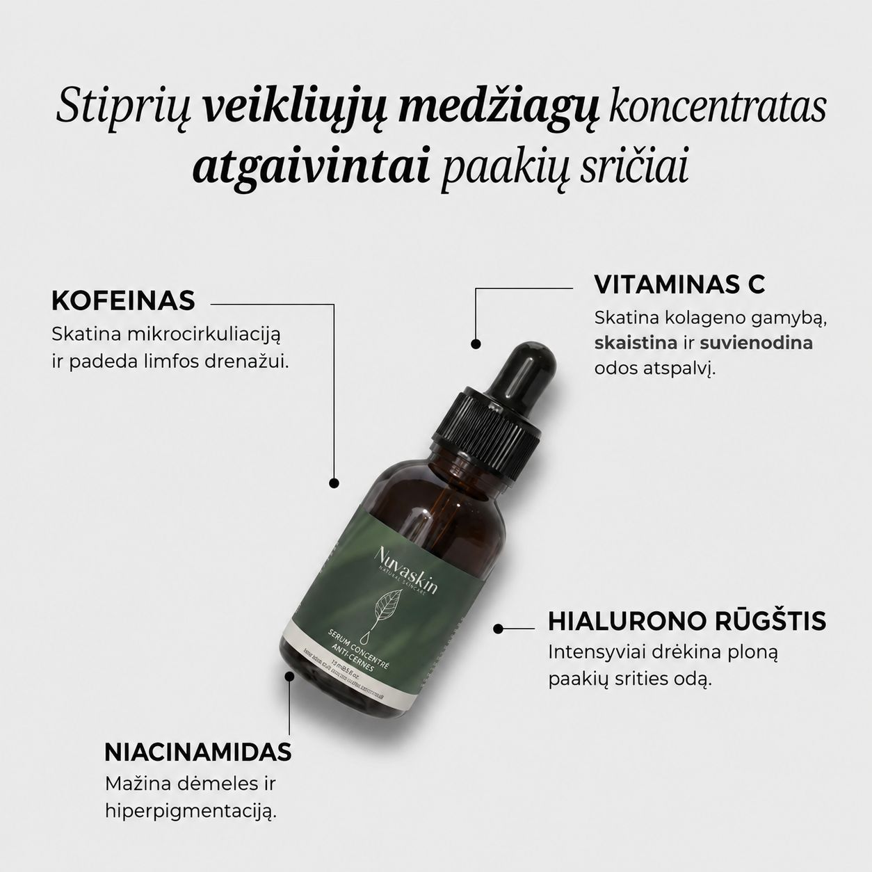 Pilna paakių priežiūra: prietaisas ir aktyvinamasis serumas