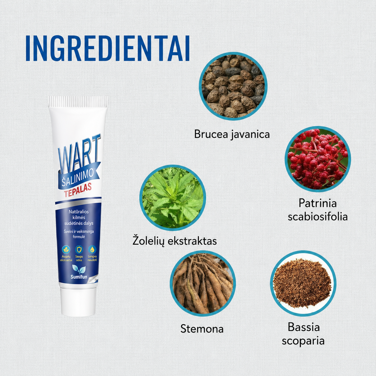 WART PRO kremas nuo karpų ir pigmentinių dėmių
