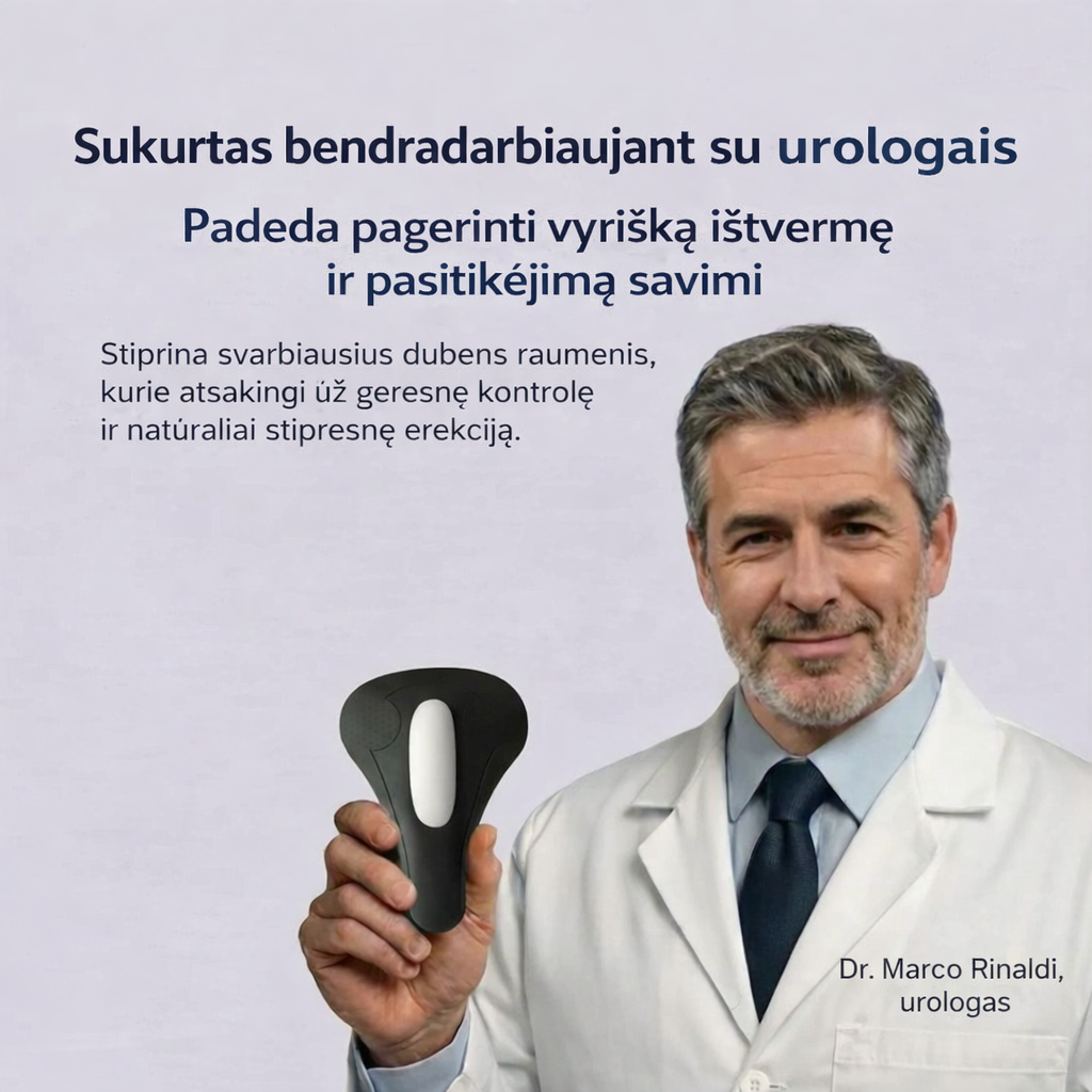 Pelvino™ - dubens raumenų treniruoklis vyrams